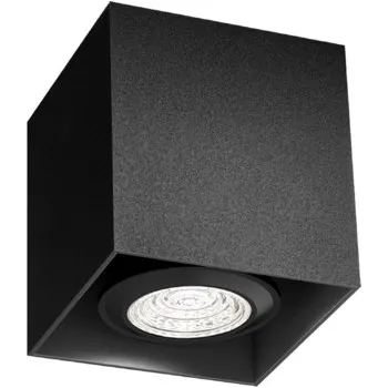 Svítidlo Wever & Ducré Hranaté stropní svítidlo na vyměnitelnou žárovku Box Ceiling Mini GU10 Barva: Černá 258120B0 Hranaté stropní svítidlo na vyměnitelnou žárovku Box Ceiling Mini GU10