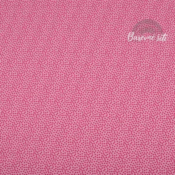 Úplet drobné puntíčky RŮŽOVÁ (E) (Kvalitní úplet)