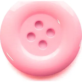Knoflík GU543, Knoflík plastový, Barva růžová, 58mm / 1ks