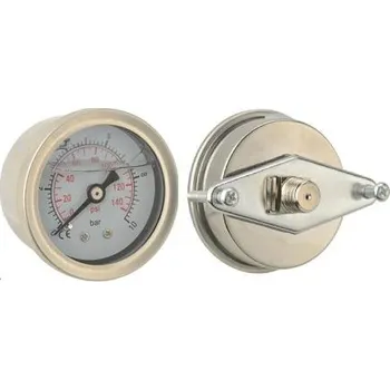 Příslušenství pro vysokotlaký čistič Manometr glycerin 42 mm 0-10 bar (panel, 1/8")
