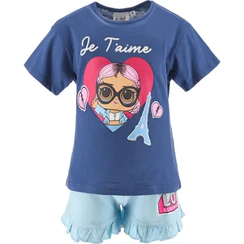 Dívčí pyžamo LOL SURPRISE Dívčí pyžamo L.O.L.SURPRISE Je T´aime modré Velikost: 110