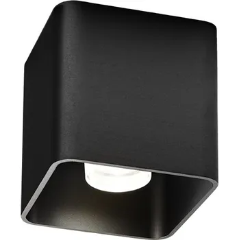 Wever & Ducré Stropní designové svítidlo Docus Ceiling 1.0 LED Barva: Černá, Teplota chromatičnosti: 3000 Kelvinů 186358B5 Stropní designové svítidlo Docus Ceiling 1.0 LED