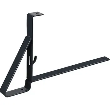 Držák sněhové mříže, plechové krytiny- imitace tašky (400 mm) - Barva antracit RAL 7016