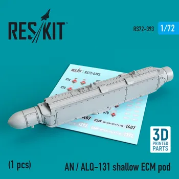 Plastikový model Reskit 1/72 AN / ALQ-131 shallow ECM pod 3D-Print