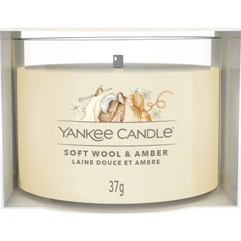 Svíčka Yankee Candle Soft Wool & Amber