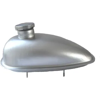 Benzínová koloběžka Palivová nádrž na motokolo objem 2 litry stříbrná