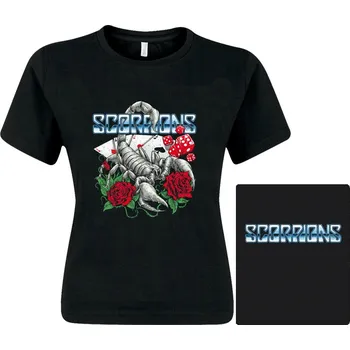 dámské triko Scorpions - Scorpion And Roses