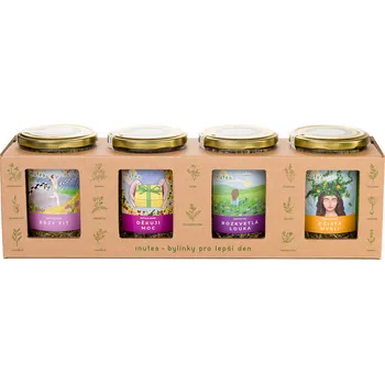 Kosmetická sada Dárková sada bylinných směsí - Děkuji moc, min. 307 g