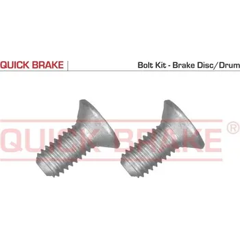 Brzdový kotouč Sada šroubů, brzdový kotouč QUICK BRAKE 11671K