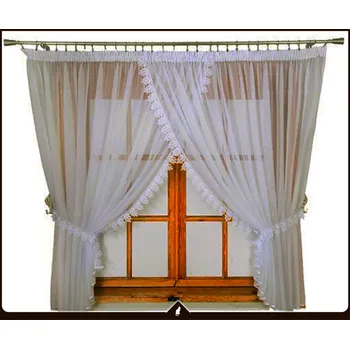 Záclona Voálová záclona hotová LANA - hotová záclona. (AKCE - 31 % SLEVA !!! )