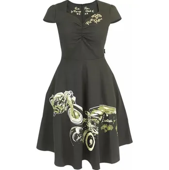 Dámské šaty Dámské šaty Rusty Pistons Rpdrw17 Hancock - M / černá