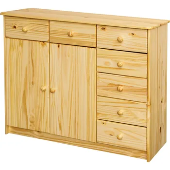 IDEA nábytek Komoda 10 masiv/borovice
