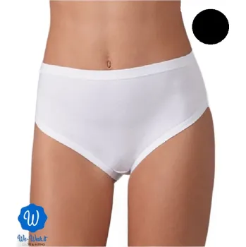 Kalhotky Emy Dámské bavlněné kalhotky Simply the Best 5000 černá XXXL