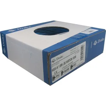 elektrický kabel Vodič H05V-K CYA, lanko Cu 1mm2, bílý, balení 100m