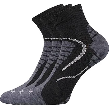 Oblečení a móda VOXX Ponožky sportovní slabé DEXTER černé (3&nbsp;páry) 35-38 116442