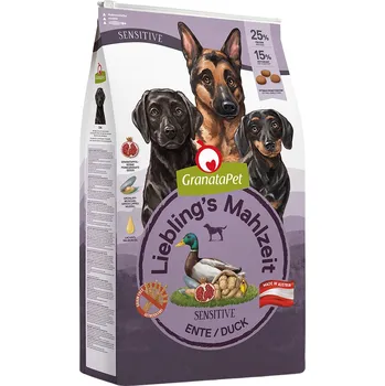 Krmivo pro psa 2x10kg GranataPet Liebling's Mahlzeit Adult Sensitive kachní