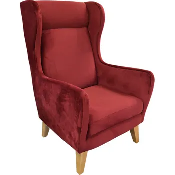 Křeslo FALCO Relaxační křeslo ušák Demir vínová