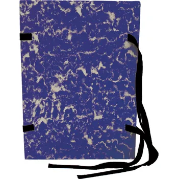 Spisová deska A4 mramor - modrá - 177.01