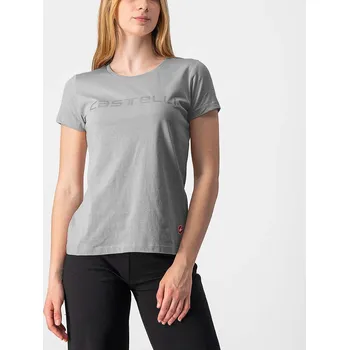 cyklistický dres CASTELLI Cyklistické triko s krátkým rukávem - SPRINTER W TEE LADY - šedá S
