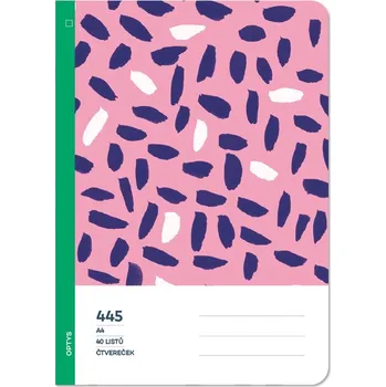 Sešit Školní sešit 445 bezdřevý čtvereček, rozinky, OP2122
