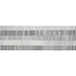 Concrete Stripes Inserto Stripes - obkládačka inzerto 29x89 šedá ND033-006