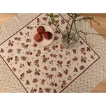 BYTEMA Gobelínový ubrus a šál RŮŽIČKY 140 x 180 cm