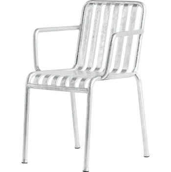 Jídelní židle Židle Hay PALISSADE ARMCHAIR - galvanised
