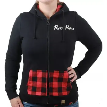 Dámská mikina Dámská mikina Rusty Pistons Rpsww47 Turner black/red zip - S / černá
