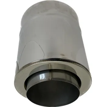 Kouřovod Roura se zděří pro svislý kouřovod ø 160mm, IZOL 50
