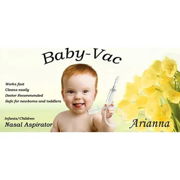 Odsávačka hlenu Arianna Baby-Vac odsávačka hlenů na vysavač