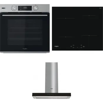 Set domácích spotřebičů WHIRLPOOL OMSK58HU1SX + WHIRLPOOL WS Q2760 BF + WHIRLPOOL WHBS 62F LT K