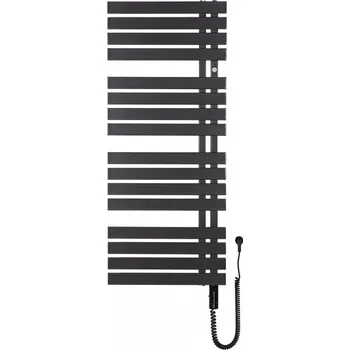 Sušák na prádlo Instalprojekt Koupelnový elektrický radiátor - sušák POP STAR ELECTRO 50 x 129 cm, 600 W, černý - Hopa