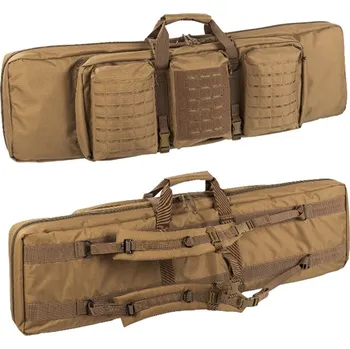 Airsoft MILTEC Pouzdro zádové na dlouhé zbraně dvojité Molle Mil-Tec® Coyote