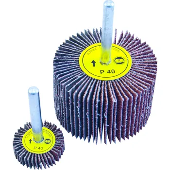 Brusný kotouč ABRASIVES Kotouč brusný lamelový na stopce | 30x15x6 mm zr. 120