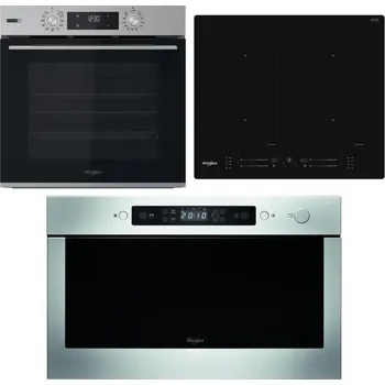 Set domácích spotřebičů WHIRLPOOL OMSK58HU1SX + WHIRLPOOL WL S7260 NE + WHIRLPOOL AMW 439 IX