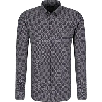 Pánská košile boss Košile isko | Barva:černý | Velikost:41