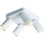 ACA Lighting stropní svítidlo 4XGU10 DIVINO bílá hliník IP20 21X21X13,5CM RA3634CWH