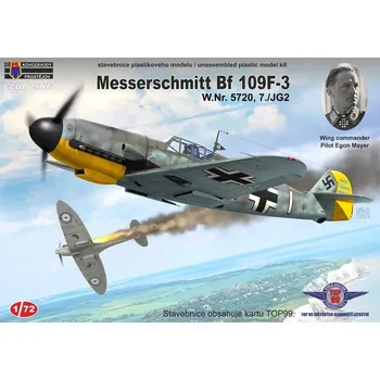 Plastikový model 1:72 Messerschmitt Bf 109 F-3 „Egon Mayer“
