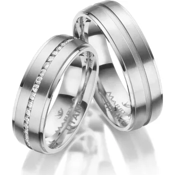 Prsten Nádherné snubní titanové prsteny One