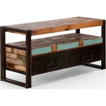 Televizní stolek Barevný dřevěný TV stolek Ontario