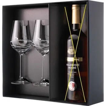 Sklenice Diamante vínový set sklenic Venezia 2KS 350ml