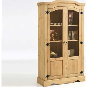 Vinotéka Dřevěná vitrína z borovice Mexiko