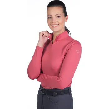 Dámské tričko HKM Triko funkční Basic HKM, dámské, raspberry M