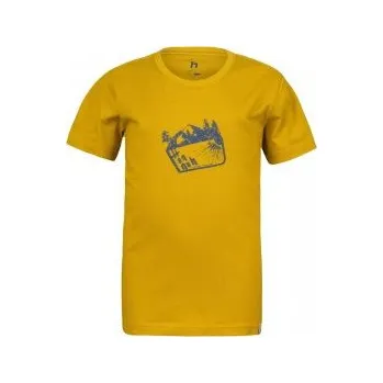 Chlapecké tričko Hannah RANDY JR honey 110 - 116; Černá tričko