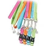 Vodítko pes MAC LEATHER tyrkys 25mm délka 1,2m Zolux