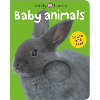 První čtění Bright Baby Touch & Feel Baby Animals – Priddy Books (EN)