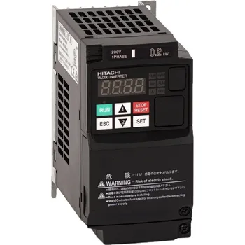 Frekvenční měnič Frekvenční měnič Hitachi 0,2kW WJ200-002SF
