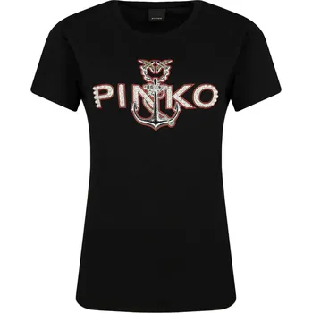 Dámské tričko Pinko Tričko LANDOLFO | Barva:černý | Velikost:M