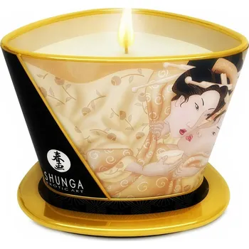 Afrodiziakální masážní svíčka caress V