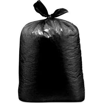 Pytle na odpadky Pytle na odpadky (LDPE) ECONOMY extra light černé 70 x110 cm 120L [25ks]